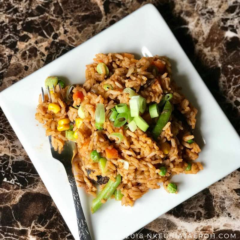 The Ultimate Nigerian Fancy Smoky Jollof Rice Recipe | Nkechi Ajaeroh