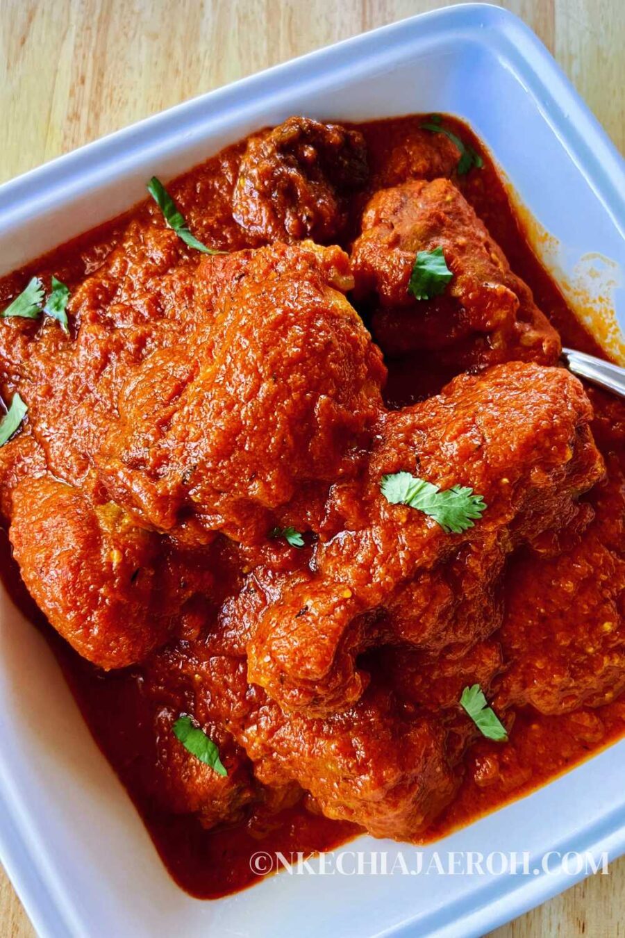 Nigerian Stew A Classic Red Tomato Stew Nkechi Ajaeroh