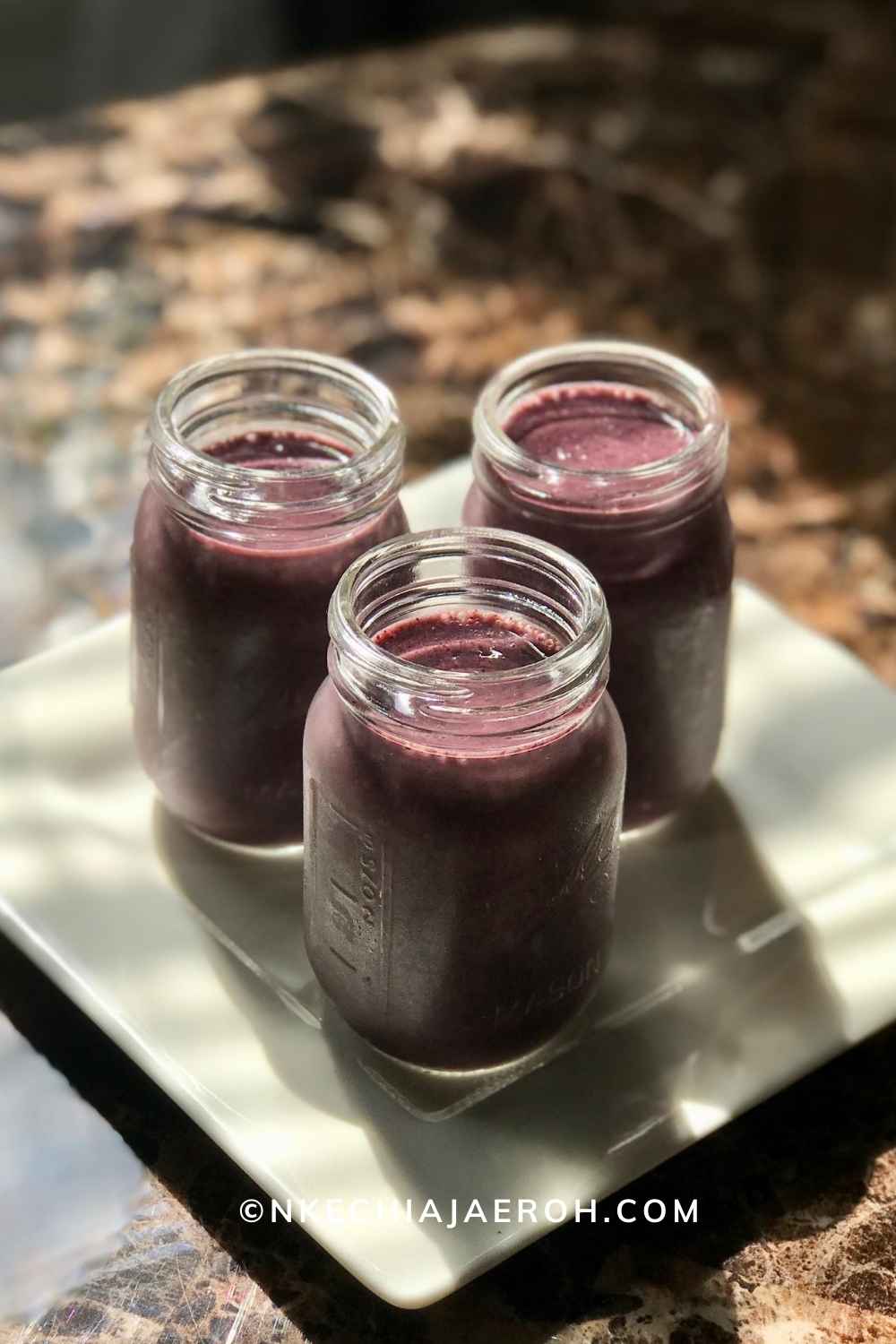 You can also make this Smoothie vegan by substituting Yogurt with soy or almond, and then adding some spinach for some boost. Don't worry you will not taste the spinach. 