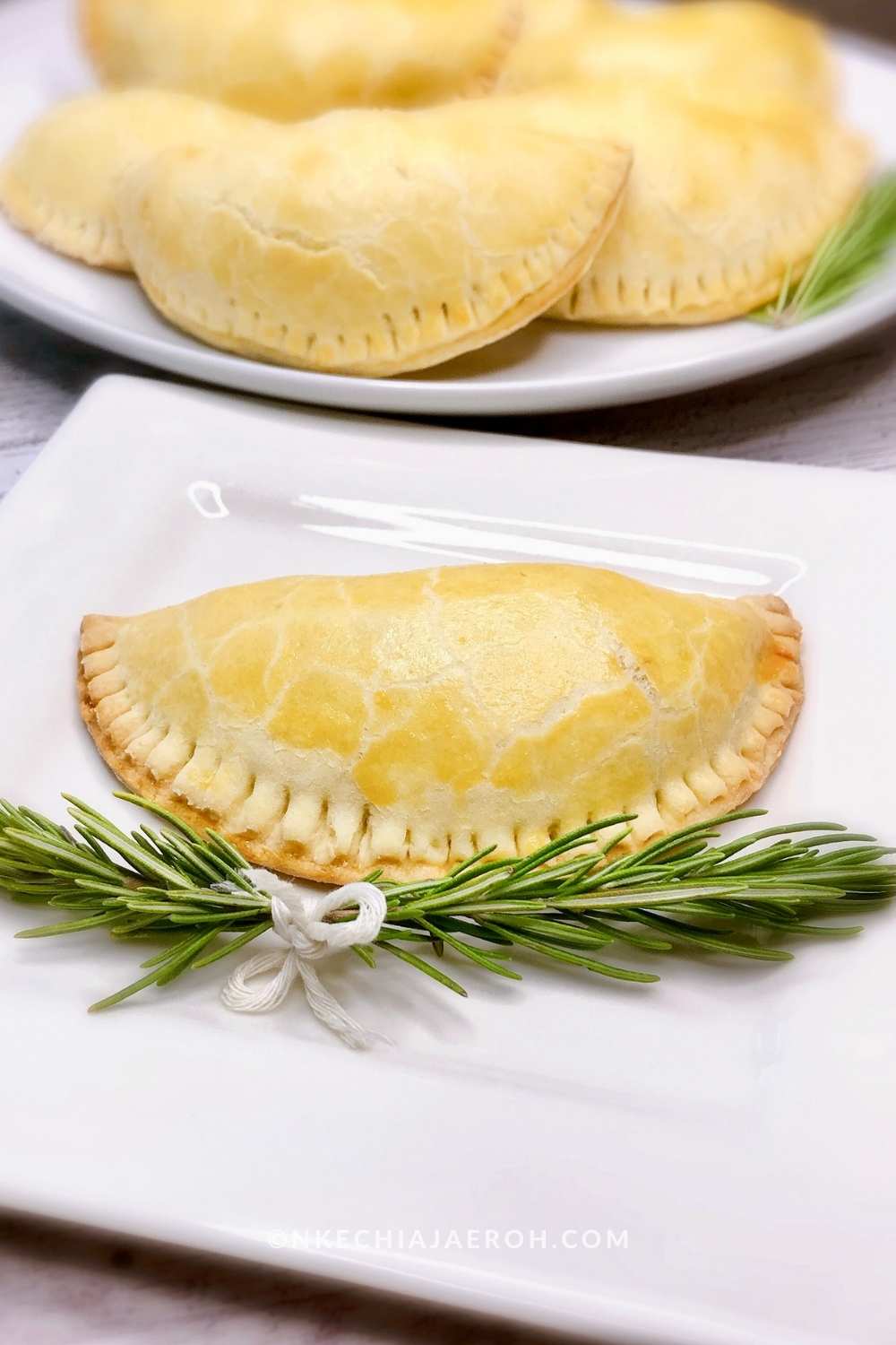 Dies kann ein perfekter Snack, eine Vorspeise oder ein Dessert sein. Authentische nigerianische Fleischpastete, die einfach und lecker ist!