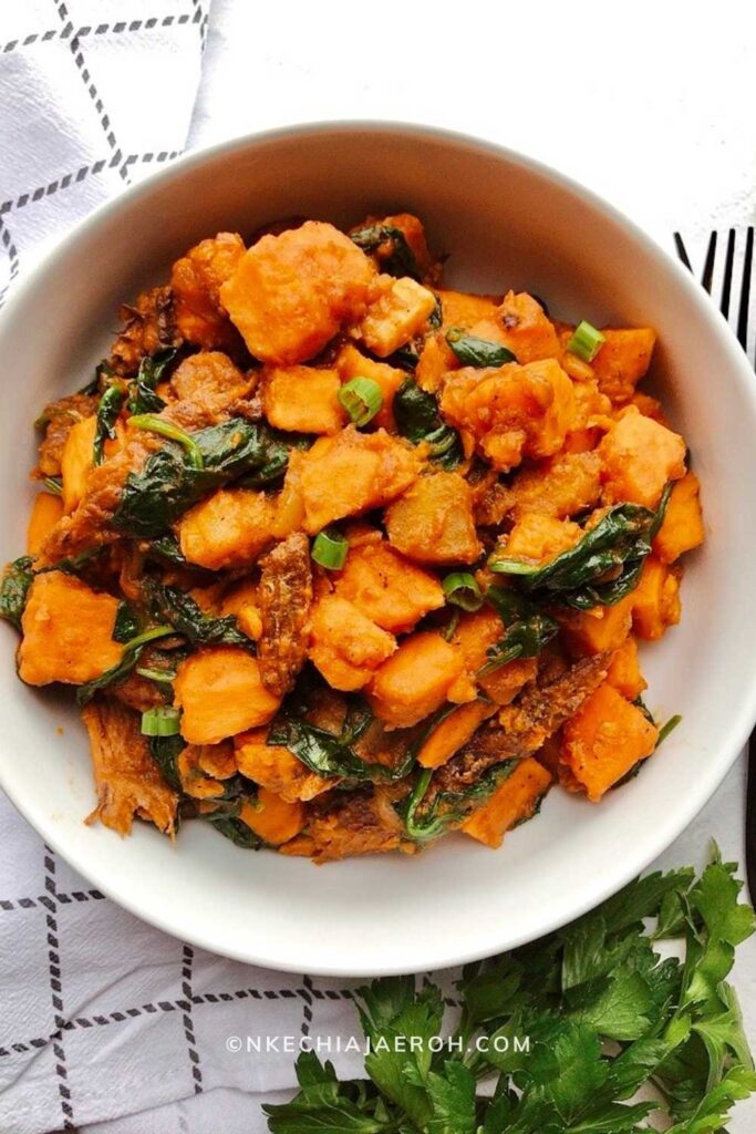 How to Make Healthy Nigerian Sweet Potato Porridge - Nkechi Ajaeroh