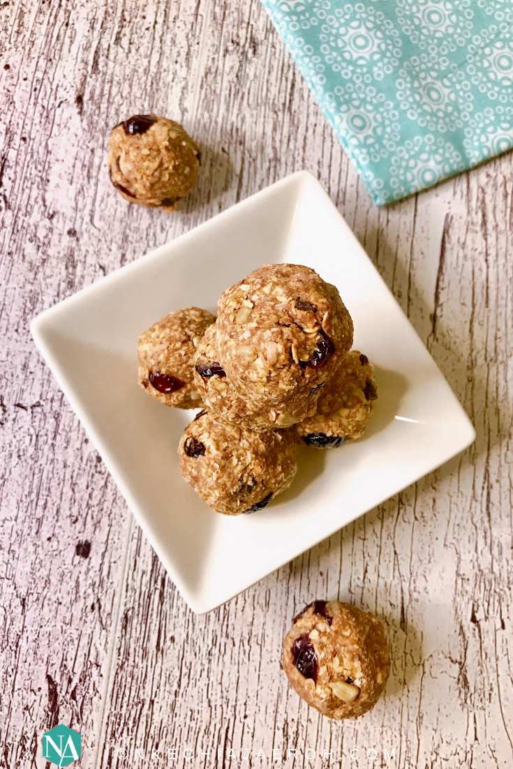 Granola energy bites with Quaker Oats 