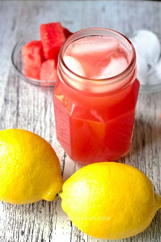 Refreshing, immune-boosting, and easy-to-make watermelon lemonade is the best summer drink you need to confront this sweltering heat! With only 3-ingredients – watermelon, lemon, and honey, you are all set for a hydrating experience! Relatively, remember to chill in the fridge and serve with ice! I mean it when I say that this is the best summer drink ever! In other words, the best healthy summer cooling drink!