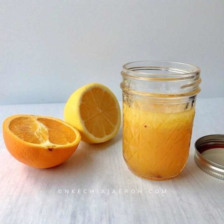 Easy Citrus Salad Dressing Recipe - Nkechi Ajaeroh