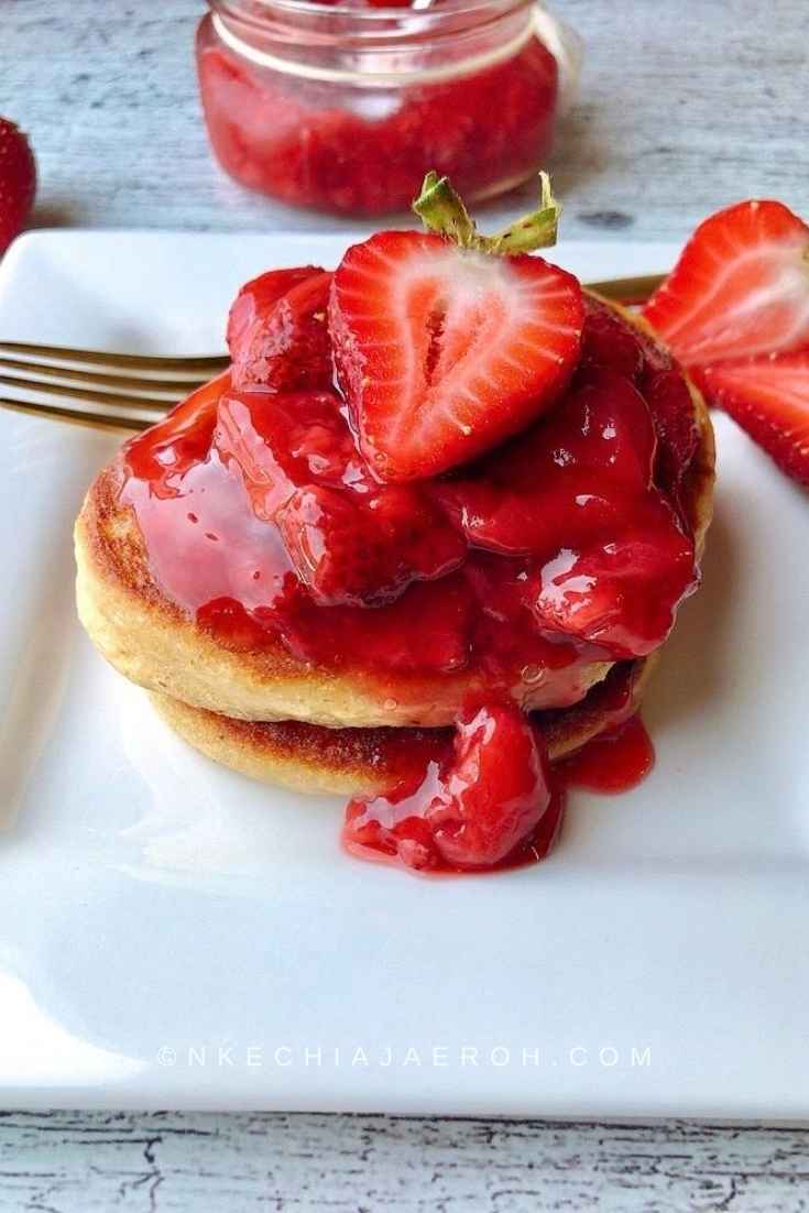 Whether you want healthy, nutritious, or easy to make pancakes. These Greek yogurt oatmeal pancakes would be a great match, any time any day!
