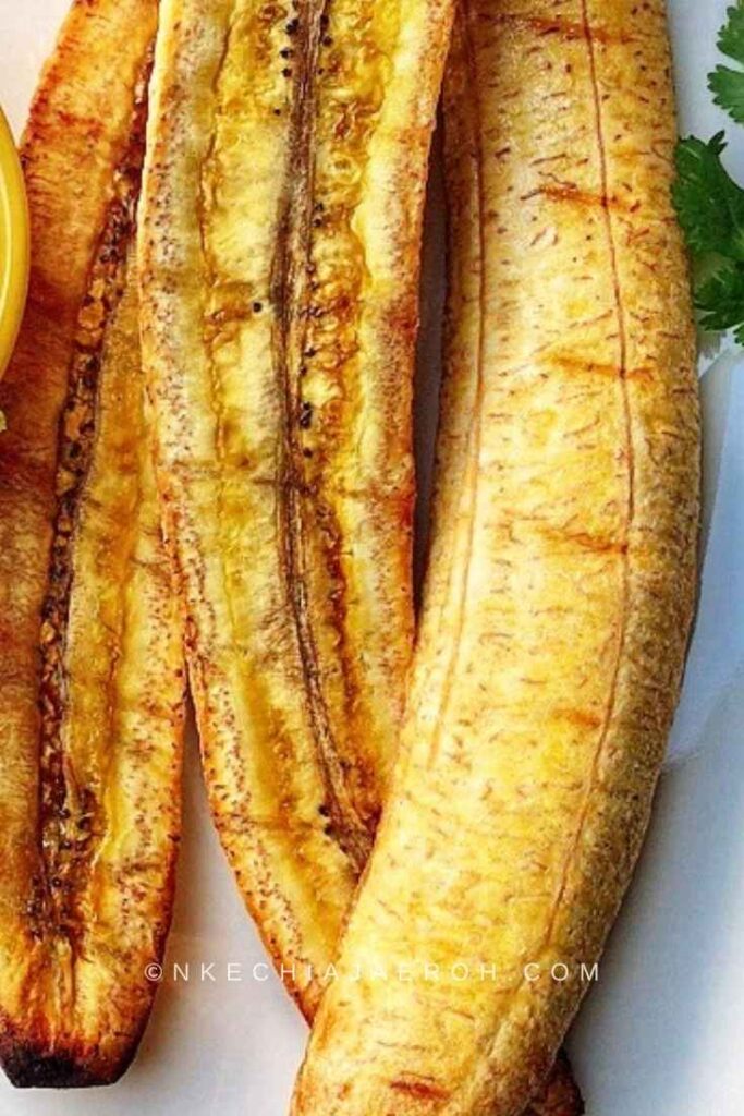 Nigerian Boli roasted in open fire or oven roasted/baked is always yummy and insanely delicious!