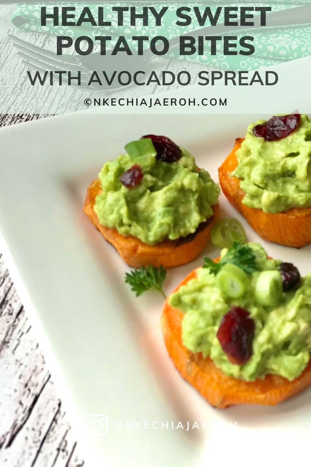 Healthy baked sweet potato avocado bites - vegan, gluten-free, low carb, and easy to make! These sweet potato cups are the easiest foods to cook, and they are loaded with guacamole. Perfect combo for the best appetizer, side dish, snacks, these vegan roasted sweet potato rounds, smashed avocado are just the best finger foods. and a healthy and delicious appetizer, snacks, side dish, or meal! #sweetpotato #Bakebites #sidedish #appetizer #healthyappetizer #sweetpotatoside #guacamole