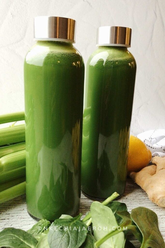 Celery Juice Recipe for Celery Juice Cleanse Nkechi Ajaeroh
