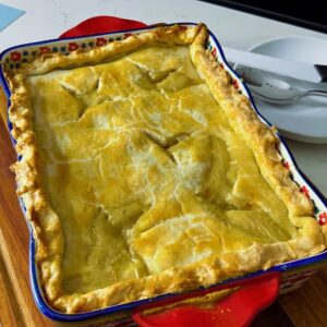 Leftover Thanksgiving Turkey Pot Pie (From Scratch Crust & Filling)