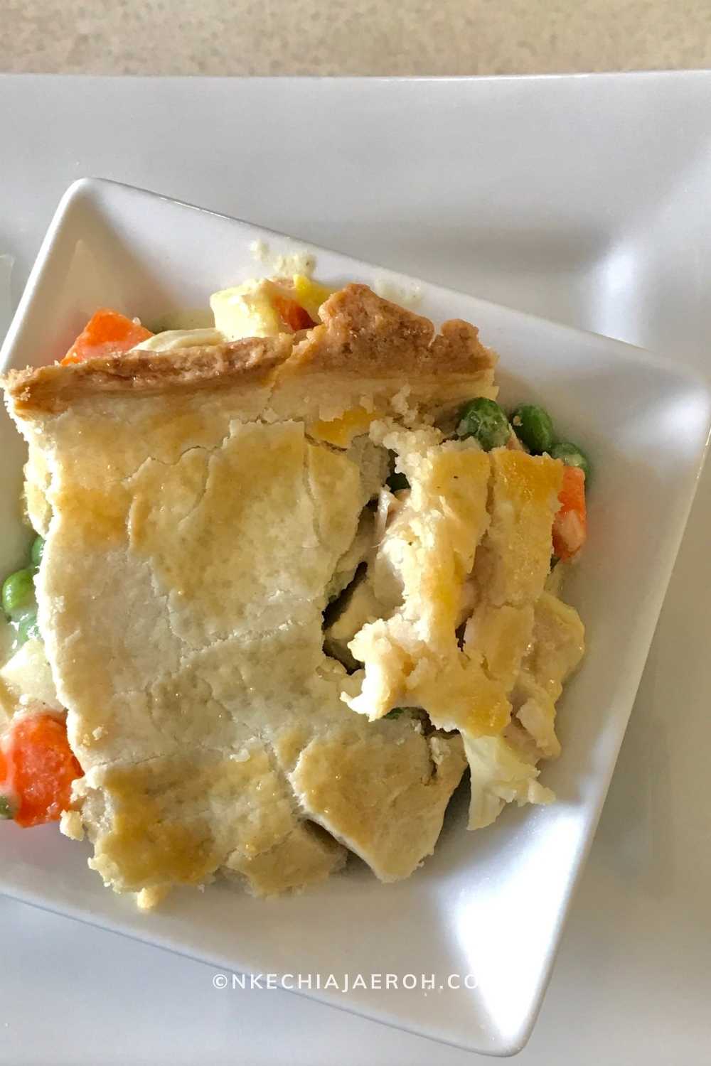 This homemade leftover Thanksgiving turkey pot pie is flavorful and insanely delicious, and every family member will enjoy it. This turkey pot pie casserole can make a great lunch or dinner, and you can always make it ahead. And a perfect Thanksgiving recipe you can make with leftover turkey, and other veggies.