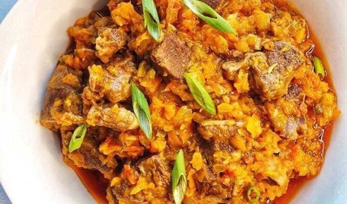 Learn how to make the best Nigerian peppered meat recipe with beef tongue