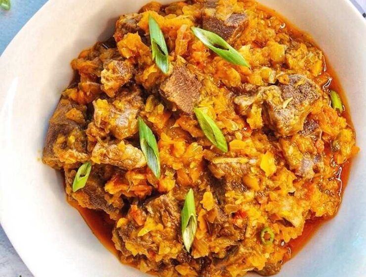 Learn how to make the best Nigerian peppered meat recipe with beef tongue