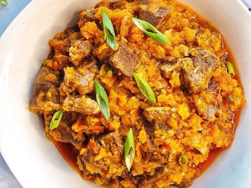 Learn how to make the best Nigerian peppered meat recipe with beef tongue