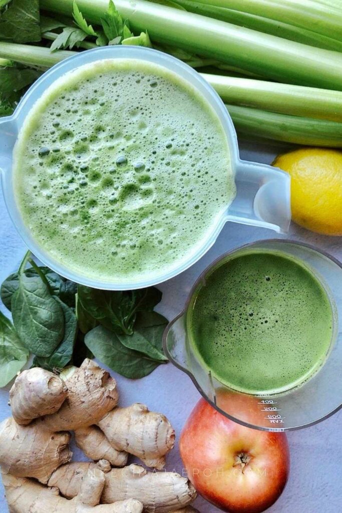 A celery juice cleanse is a natural detox that can help you maintain your digestive health, blood pressure, blood sugar, flush out fats in the liver, improve your bone health, and help maintain your overall health