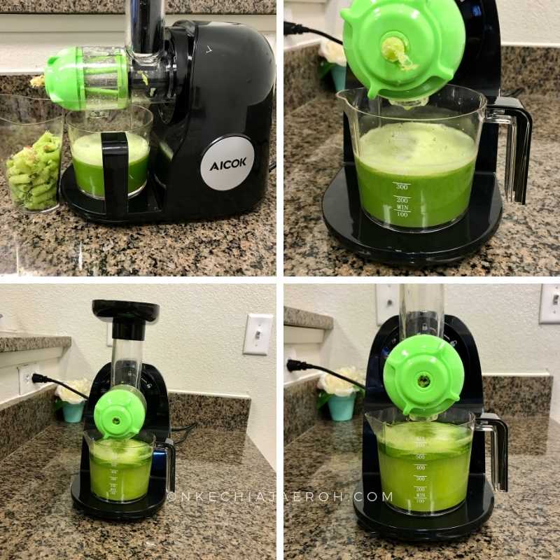 I have a small masticating juicer, and it requires I cut all my vegetables small, and that’s ok; it only means that I need a little bit of time and patient.