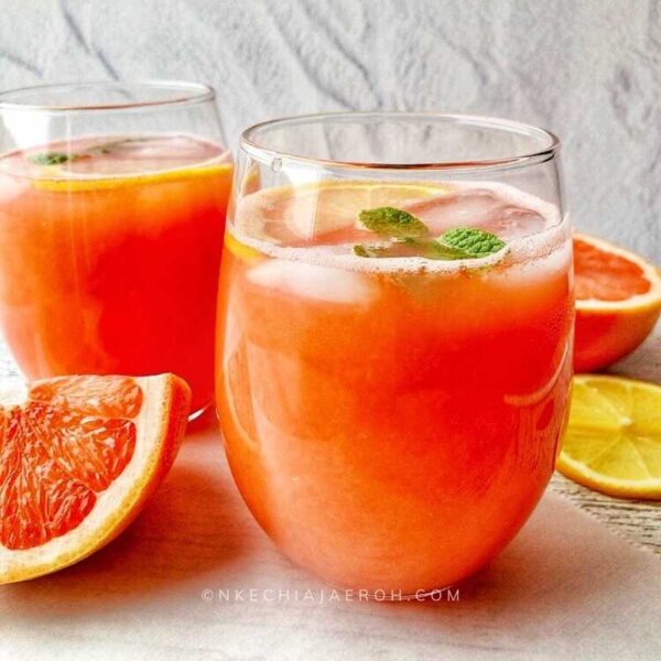 Homemade Grapefruit Juice Recipe (Grapefruit Detox) - Nkechi Ajaeroh