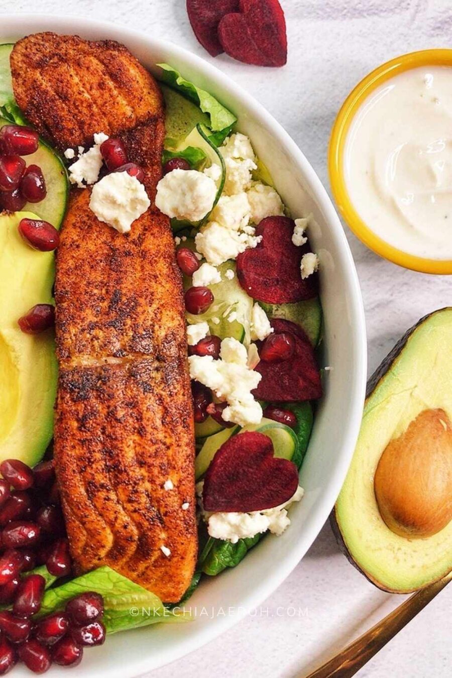 Best Healthy Salmon Recipe in the Air Fryer - Nkechi Ajaeroh