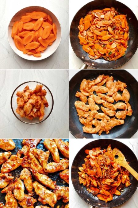Chicken and Carrot Stir Fry Recipe - Nkechi Ajaeroh