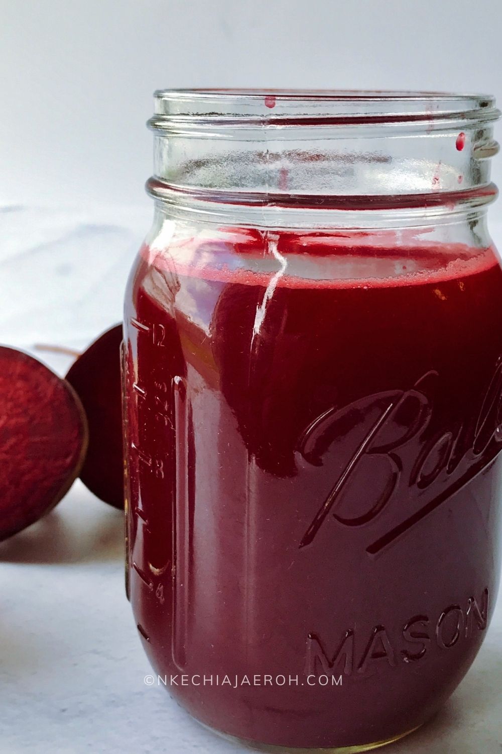 Homemade Beet Juice Recipe (in the Blender and Juicer) - Nkechi Ajaeroh