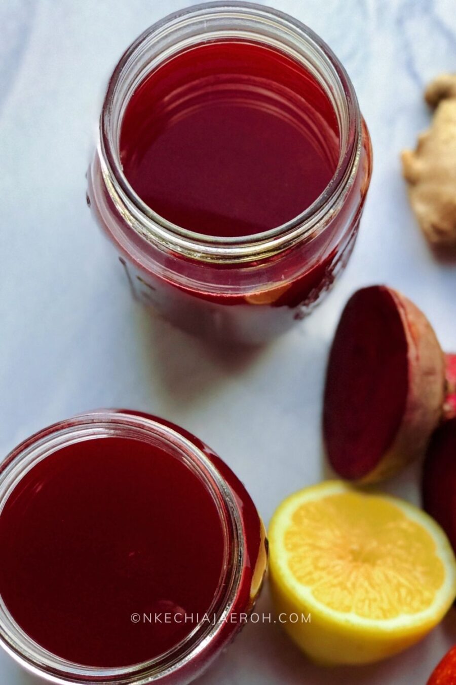 Homemade Beet Juice Recipe (in the Blender and Juicer) | Nkechi Ajaeroh