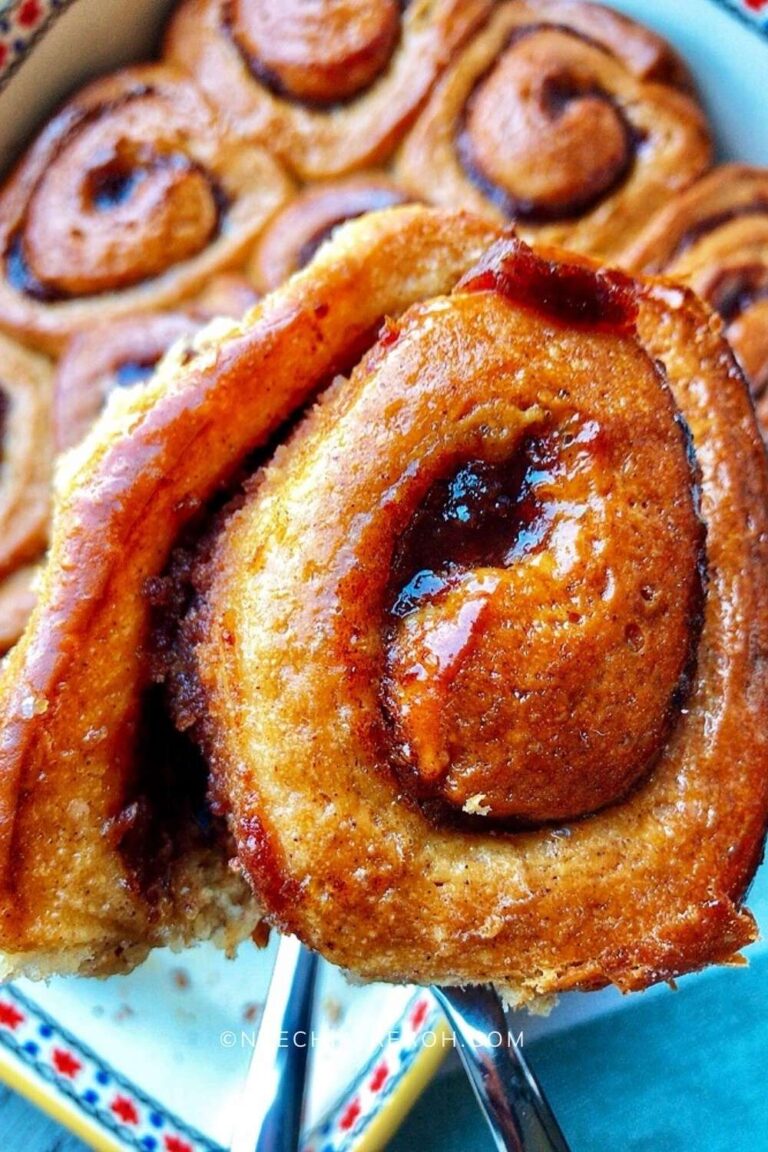 Homemade Cinnamon Rolls with Date Filling Nkechi Ajaeroh