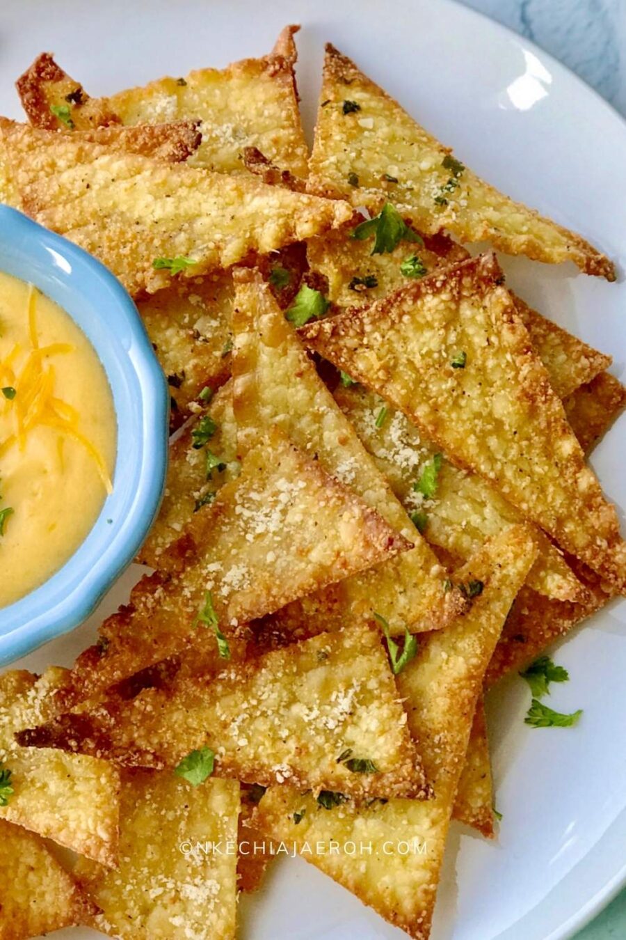 Pasta Chips in the Oven (Viral TikTok Pasta Recipe) Nkechi Ajaeroh