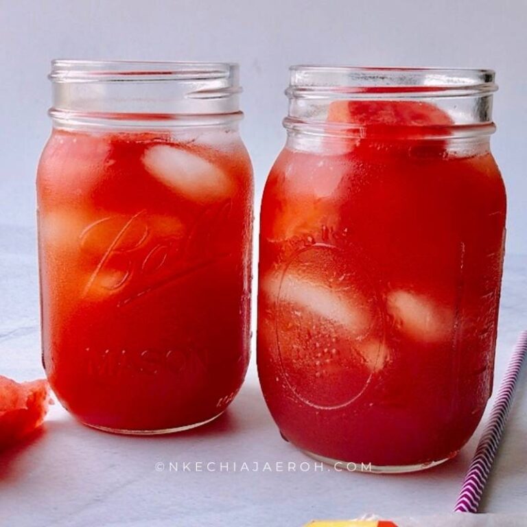 How to Make Watermelon Iced Tea at Home - Nkechi Ajaeroh