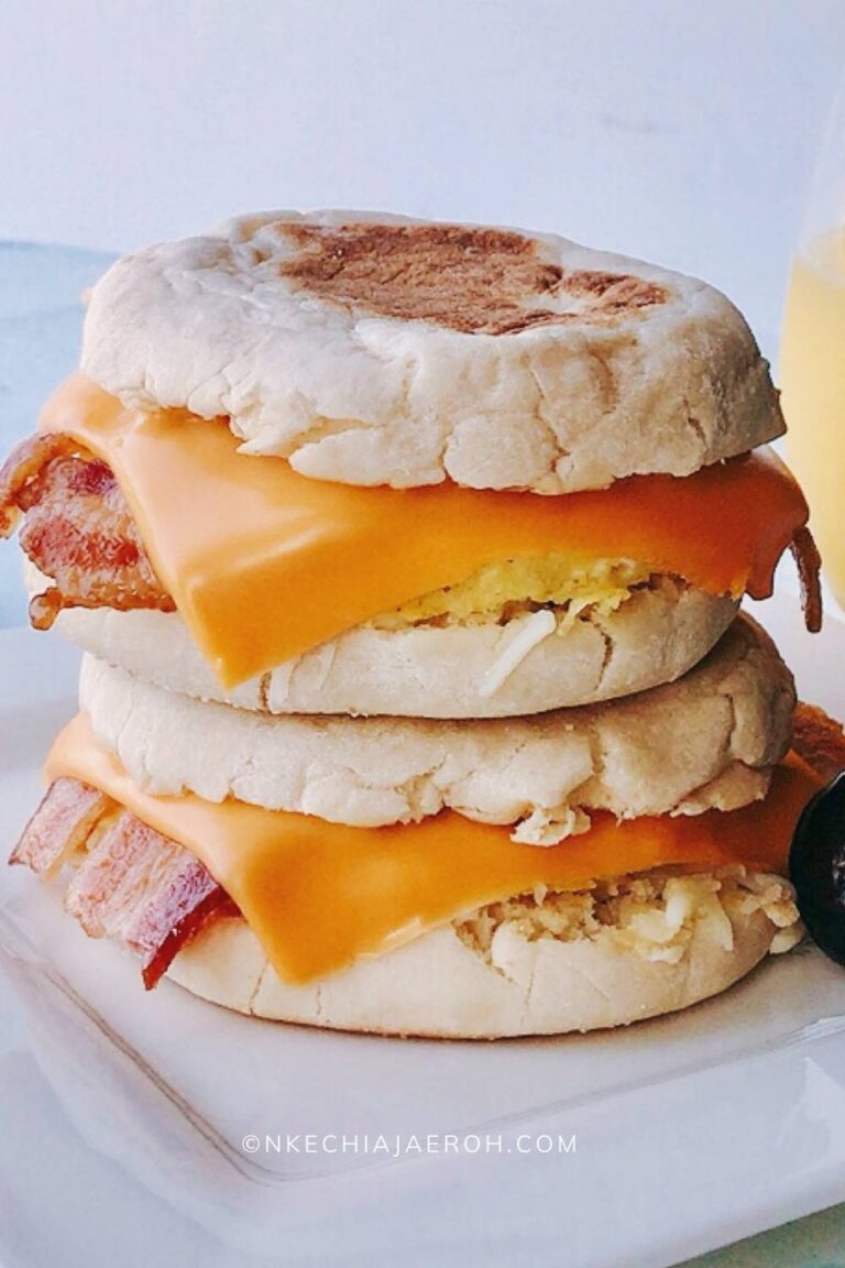 Easy MakeAhead Freezer Breakfast Sandwiches Nkechi Ajaeroh