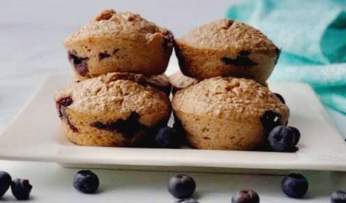 Vegan oatmeal blueberry muffins are the easiest healthy gluten-free breakfast muffins you can make! These vegan muffins are moist, fluffy, tasty, and full of sweet flavors from juicy blueberries, maple syrup, and bananas. They're also gluten-free, nut-free, refined sugar-free, and perfect for healthy breakfast meal prep. The best part is that you can double batch for grab-n-go breakfasts/on-the-go breakfasts, back-to-school breakfasts, and snacks! Also, it cooks for under 30 minutes! Listen, make these ahead and freeze for busy mornings.