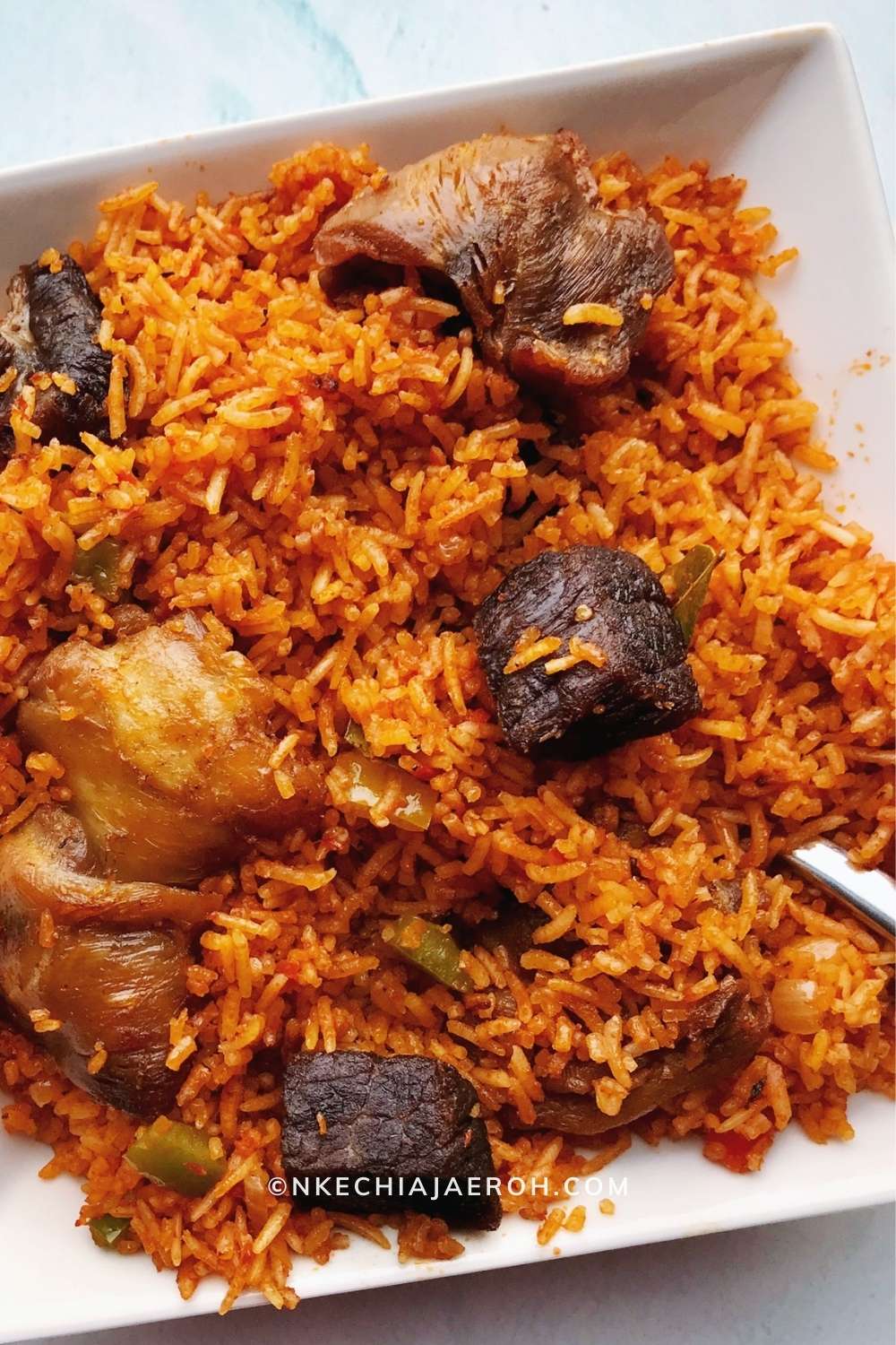 PartyStyle Nigerian Basmati Jollof Rice Recipe Nkechi Ajaeroh