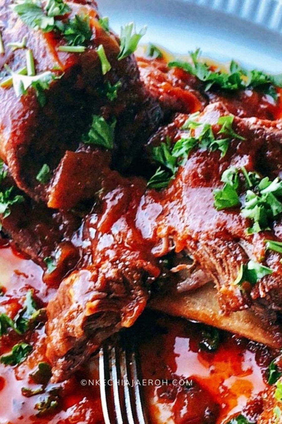 Braised Beef Short Ribs (Without Red Wine) - Nkechi Ajaeroh