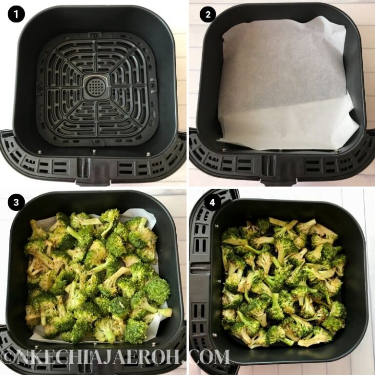 Tastiest Air Fryer Roasted Broccoli with Balsamic Vinegar Nkechi Ajaeroh