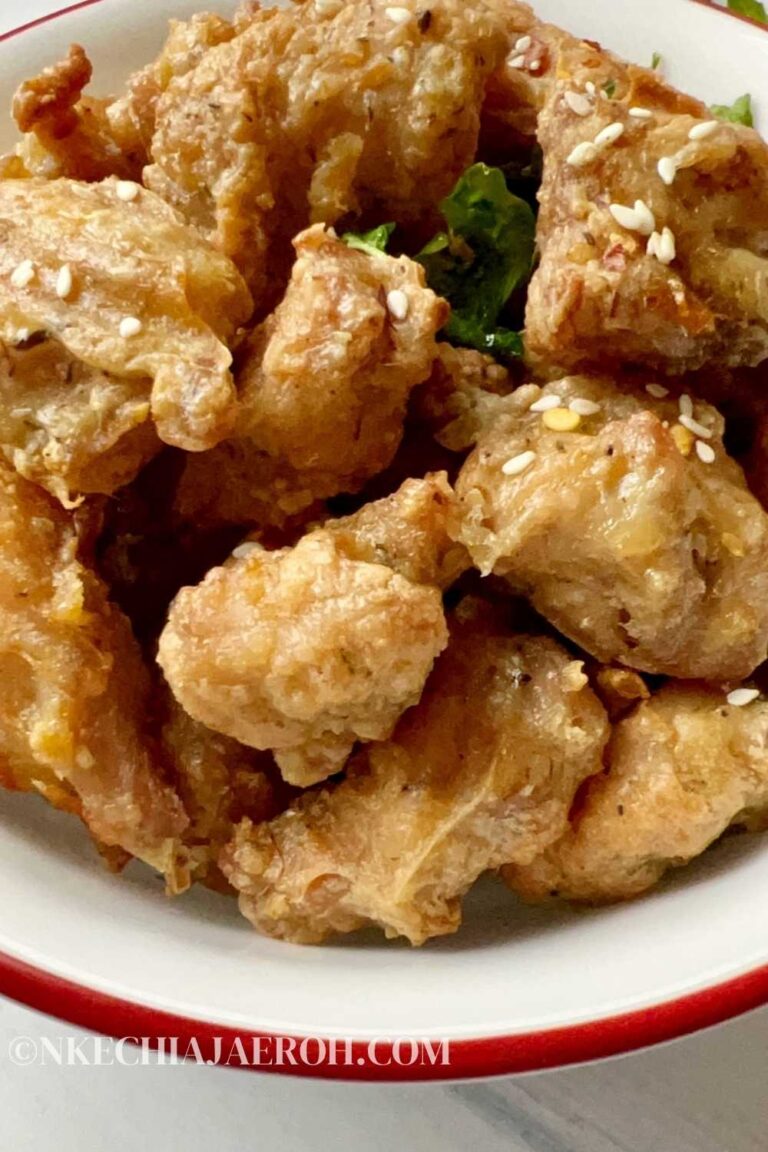 Homemade Air Fried Popcorn Chicken from Scratch Nkechi Ajaeroh