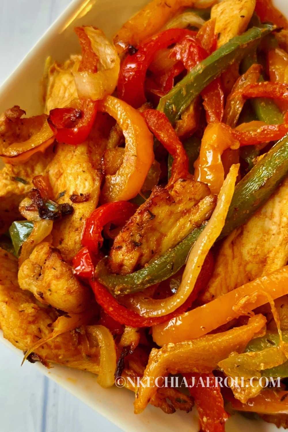 Air Fryer Chicken Breast Fajitas for a Win! Nkechi Ajaeroh