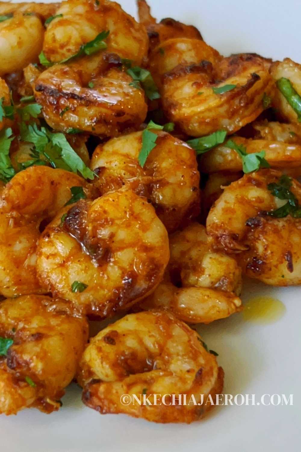 Air Fryer Garlic Butter Shrimp Recipe - Nkechi Ajaeroh