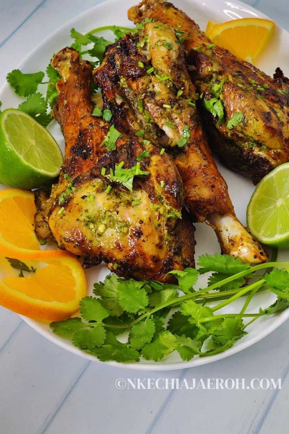 Marinated Turkey Legs in the Air Fryer Nkechi Ajaeroh