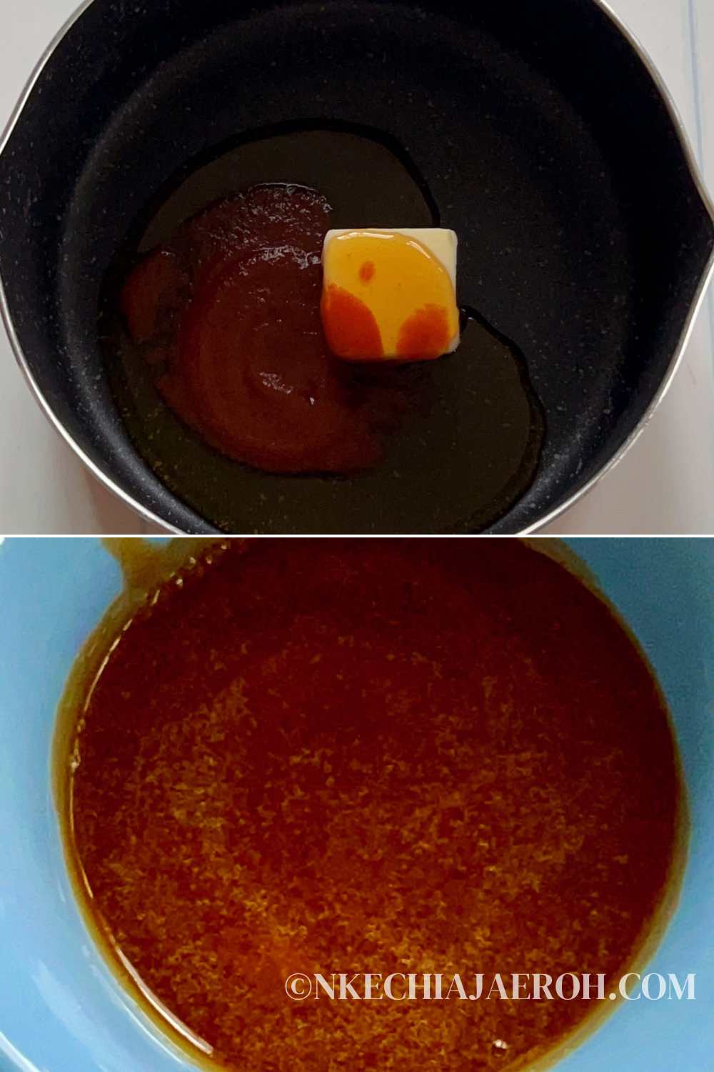 How to make hot honey butter sauce