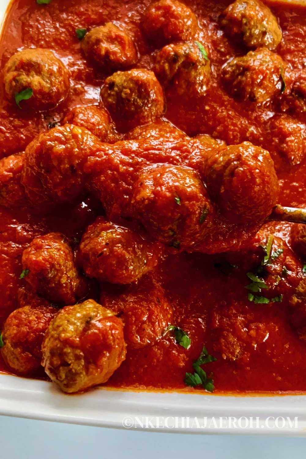 How to Make Homemade Tomato Sauce for Meatballs Nkechi Ajaeroh