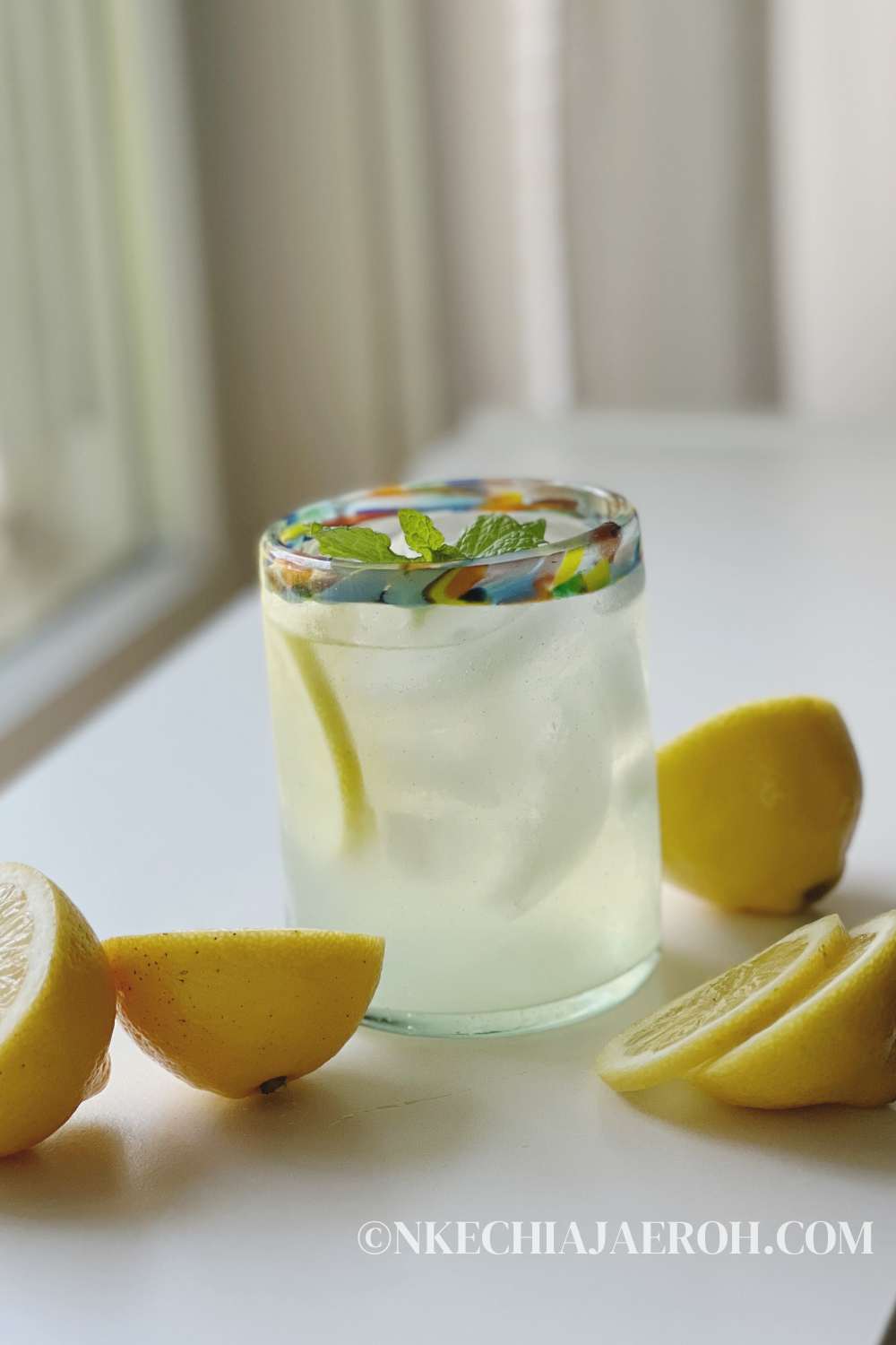 Sugar-free Homemade Lemonade Recipe - Nkechi Ajaeroh