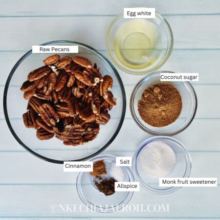 Air Fryer Pecans (Honey-Roasted Pecans Recipe) - Nkechi Ajaeroh