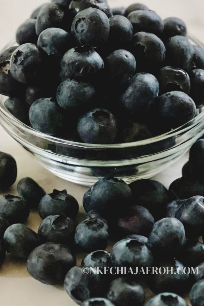 What Are Blueberries? Plump, sweet, and juicy. Blueberries are those little berries with indigo and deep purple hues. Science discovers more about these pretty berries and how vital they are. Blueberries have many undeniable health benefits, causing them to be called "superfoods." Blueberries make great snacks and can be used for numerous blueberry recipes. Such as blueberry smoothies, blueberry salads, and even blueberry desserts! Blueberries are mainly in season during summer.