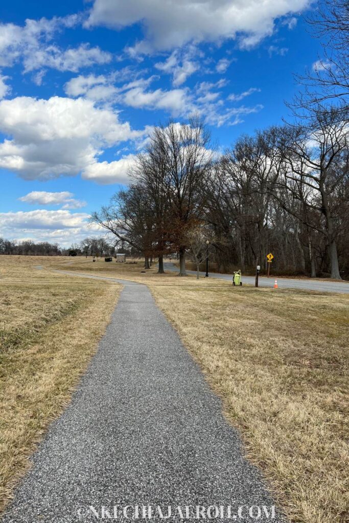 A walking trail