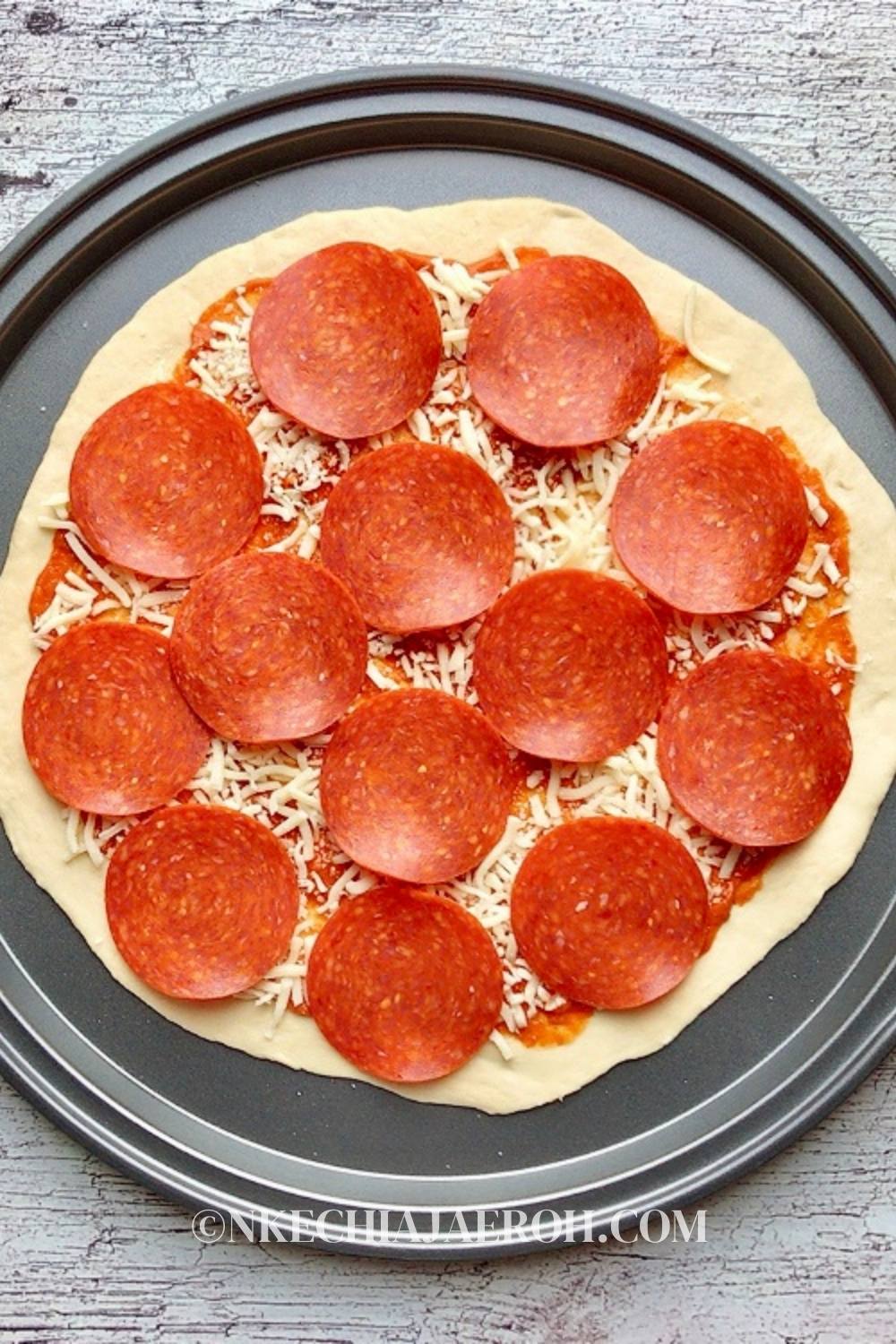 Delectable Homemade Thin Crust Pizza Recipe Nkechi Ajaeroh