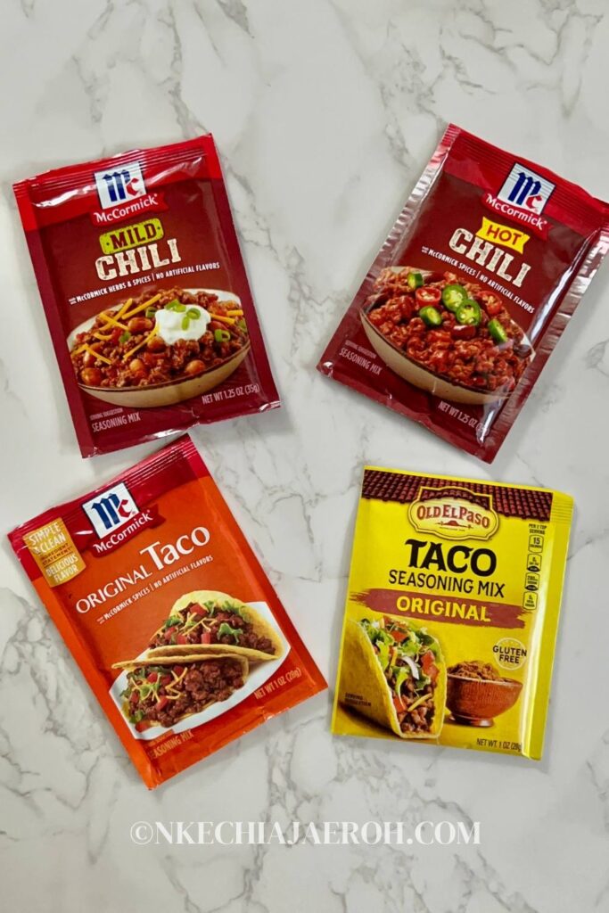 What is chili spice made of? Chili spice or chili powder is a blend of coriander, cumin, paprika, garlic powder, onion powder, oregano, salt, and ground red chilis. 