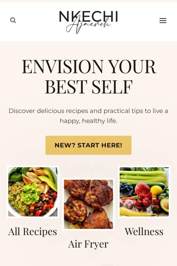 New and Improved nkechiajaeroh.com is live. Get recipes, healthy lifestyle tips, and more! Our new website is live!
