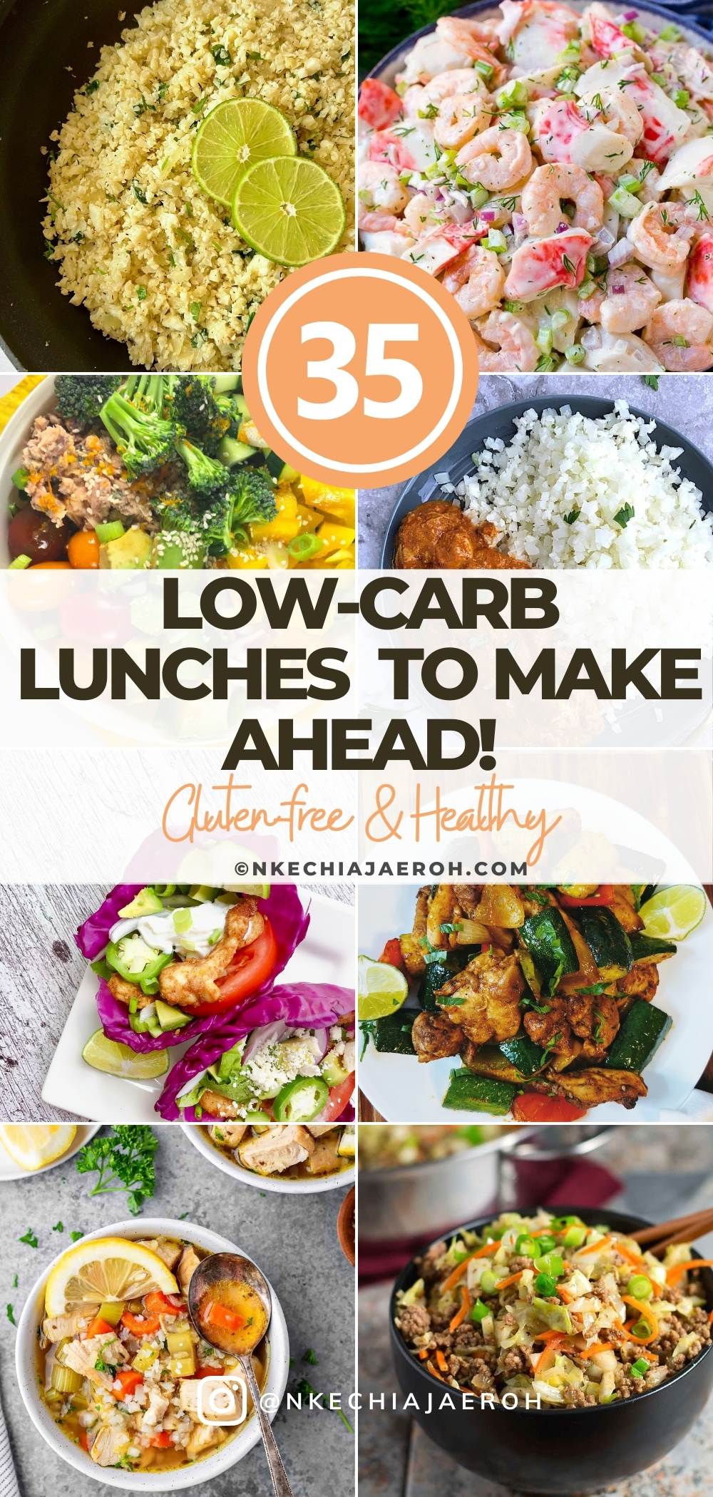 35 Low-Carb Lunches To Make Ahead (Perfect for Weight Loss)! - Nkechi