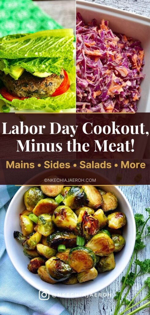 Planning your Labor Day menu? Theseย 25 vegetarian Labor Day recipesย have everything you need for the perfect end-of-summer cookout! Find hearty veggie burgers, vegetarian mains, colorful summer salads, easy cookout sides, appetizers, refreshing drinks, and something sweet. Whether you're vegetarian or simply looking for delicious meatless Labor Day food ideas, these easy recipes are perfect for parties, BBQs, potlucks, and family gatherings.
