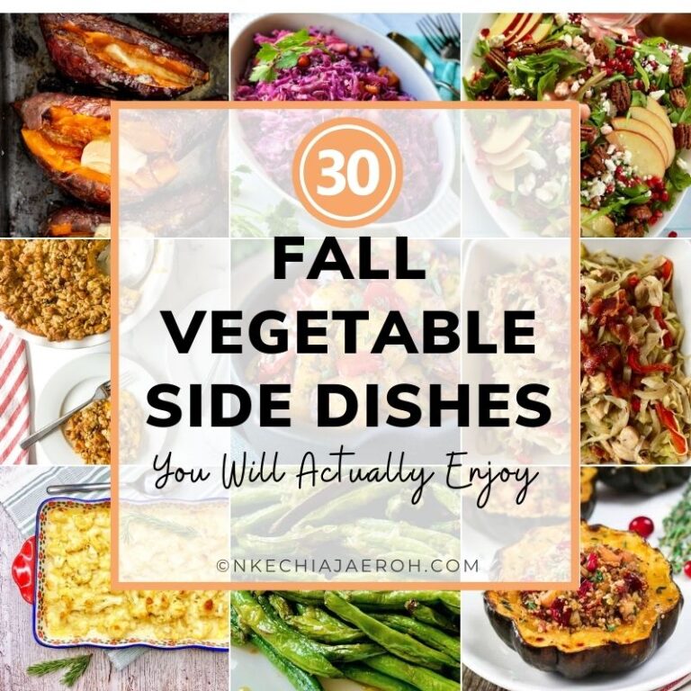 Must Try Fall Vegetable Side Dishes You Will Actually Enjoy Nkechi