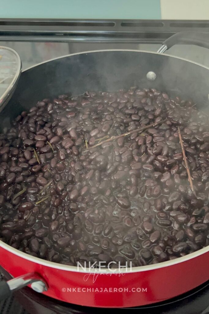 This is How to Cook Black Beans From Scratch. This Dry Beans Recipe guarantees the perfect beans Every Time, and it is the easy Perfect Recipe. Let's cook Dry Black Beans at home! How many times have you passed a bag of dry black beans and heads over to grab the canned ones? I beg you to stop using those sad canned black beans and start cooking them dry from scratch. Not only are canned black beans expensive, but they may equally be less nutritious and taste weird. If you favor canned beans over dry because you do not know how to make them, it ends today! I’m showing you an easy yet tasty way to cook black beans from scratch. This would be the best black beans you have ever had.