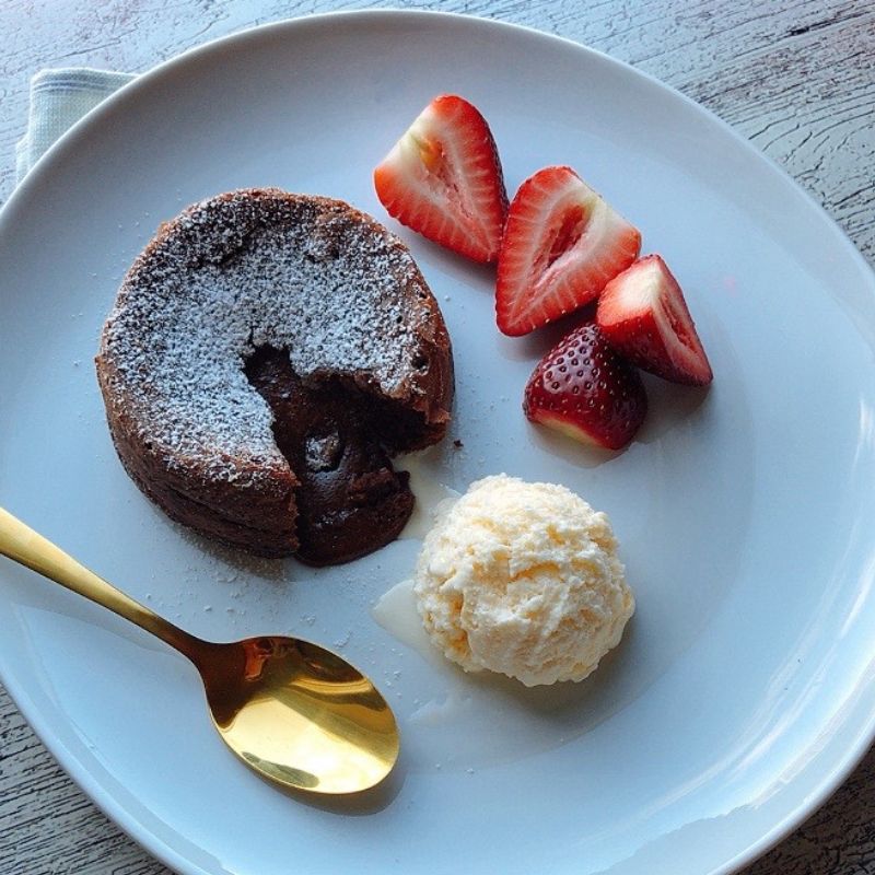 Chocolate lava cake is a French dessert that features a warm, rich chocolate cake with a gooey, molten, "lava" chocolate center. Legit is one of the best and easiest desserts that come together in no time! Chocolate lava cake is best served and enjoyed while it is warm. This recipe requires only a few simple ingredients, and I'm excited to show you how to make it.